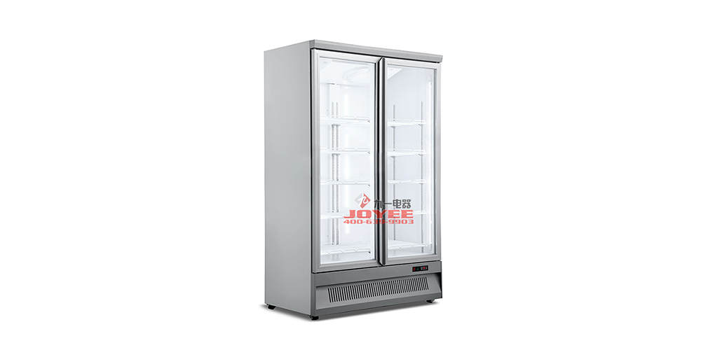 两门下置机玻璃门冷冻柜